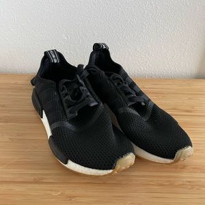 Adidas Boost Gum Black Running Shoes - Men/Boys Size 7